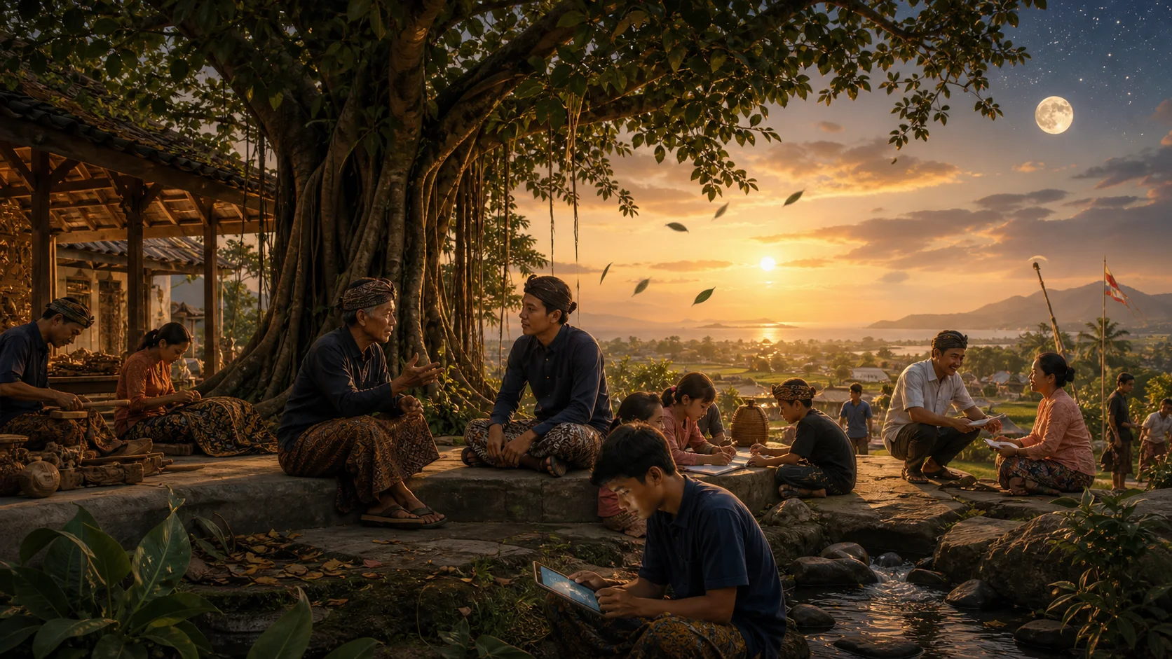 Ilustrasi Laku Bukan Sekadar Ritual